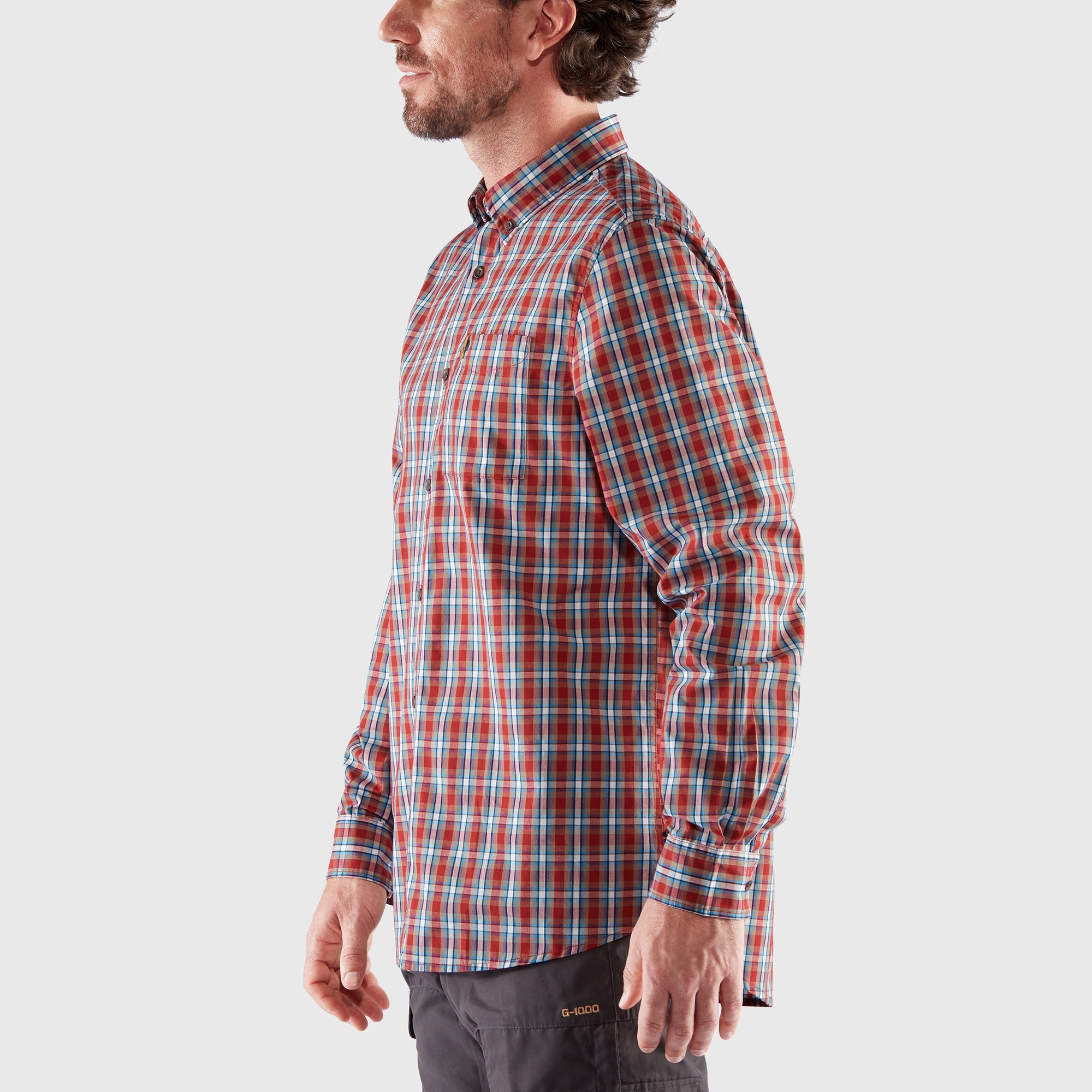 Fjällräven Övik Shirt LS M Deep Red