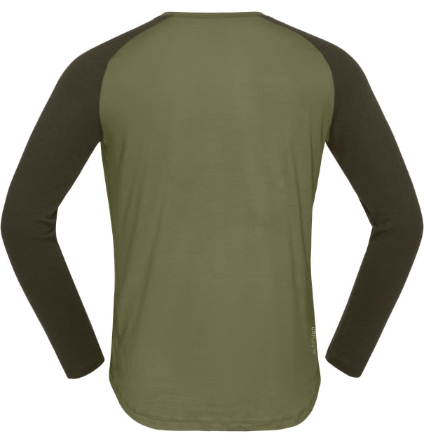 Norrøna Femund pureUll Long sleeve (M) Loden Green