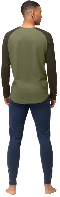 Norrøna Femund pureUll Long sleeve (M) Loden Green