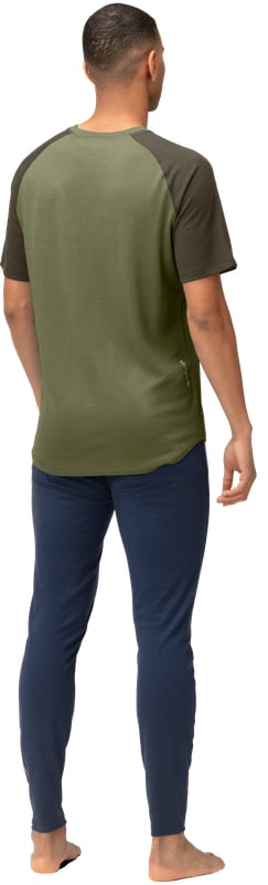 Norrøna Femund pureUll T-shirt (M) Loden Green