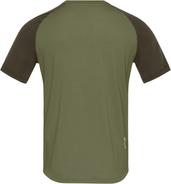 Norrøna Femund pureUll T-shirt (M) Loden Green