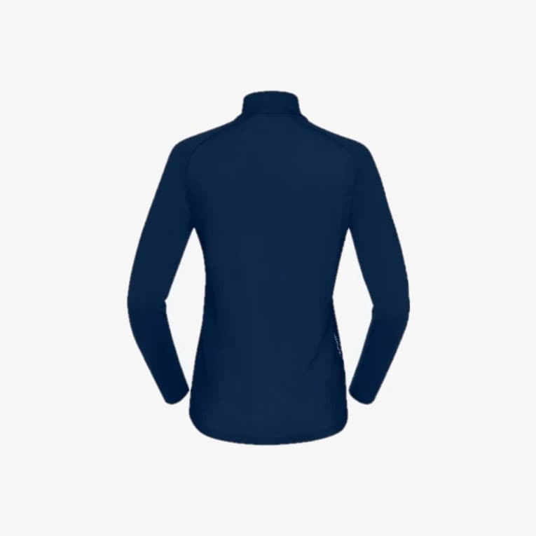 Norrøna Femund Pureull Zip Neck (W) Indigo Night