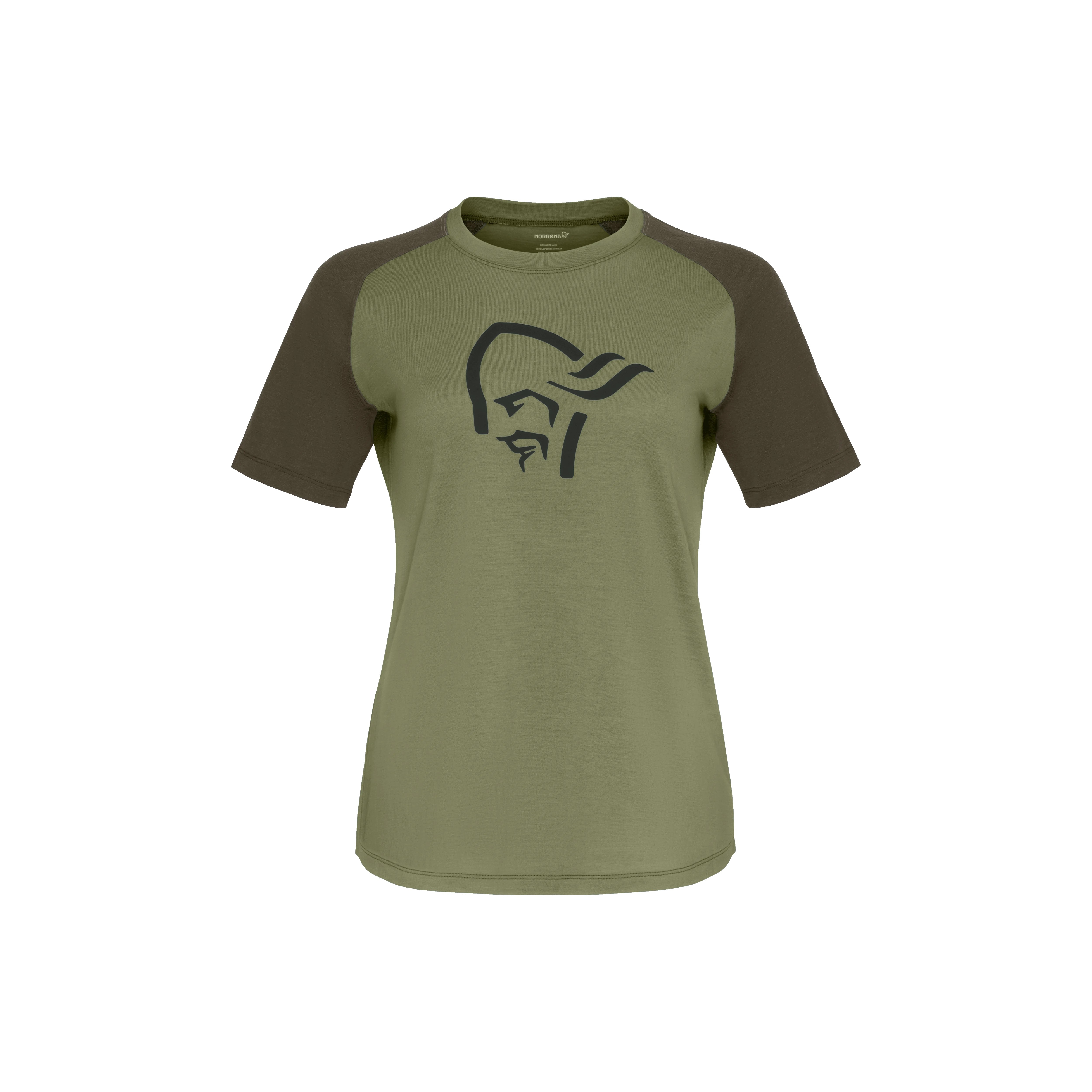 Norrøna Femund pureUll T-shirt (W) Loden Green