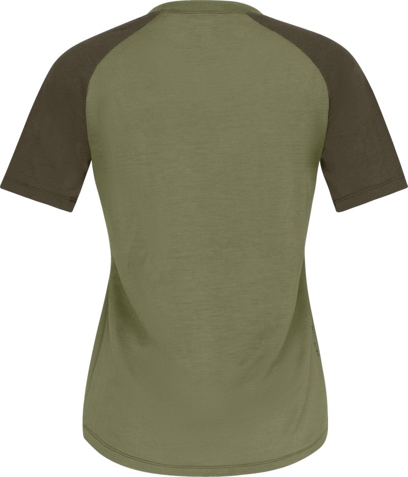 Norrøna Femund pureUll T-shirt (W) Loden Green