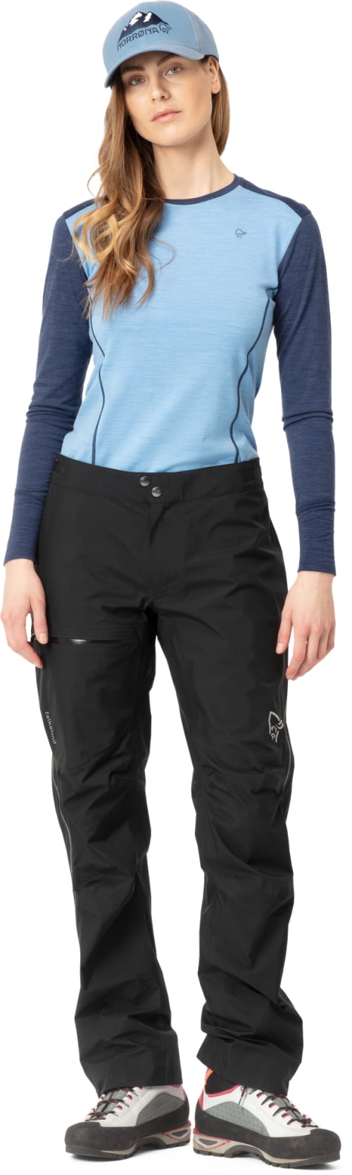 Norrøna falketind Gore-Tex Paclite Pants W's Caviar