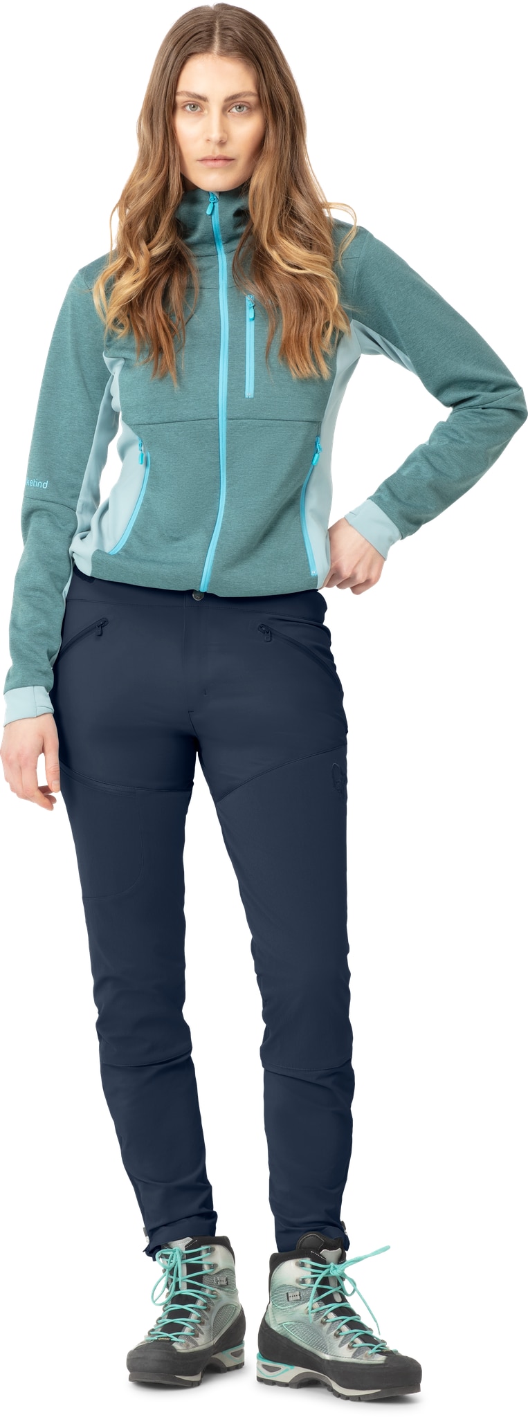 Norrøna falketind Rugged Slim Pants (W) Indigo night Utgått