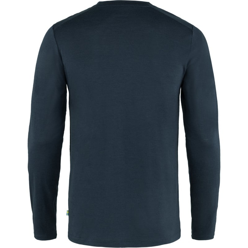 Fjällräven Abisko Wool LS M Dark Navy