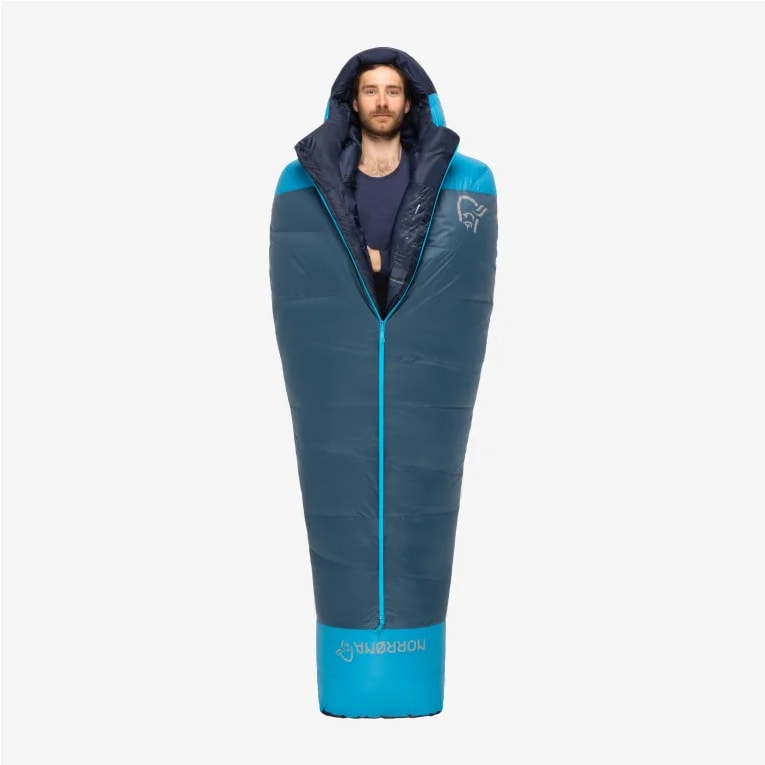 Norrøna Falketind Down800 -10 Sleeping Bag 185 (M) Deep Dive