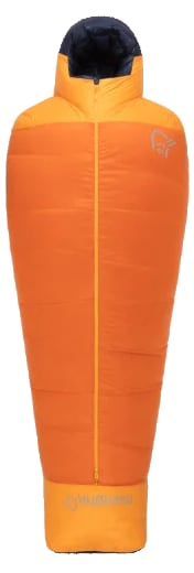 Norrøna Falketind Down800 -18,5 Sleeping Bag 185 (M) Pureed Pumpkin