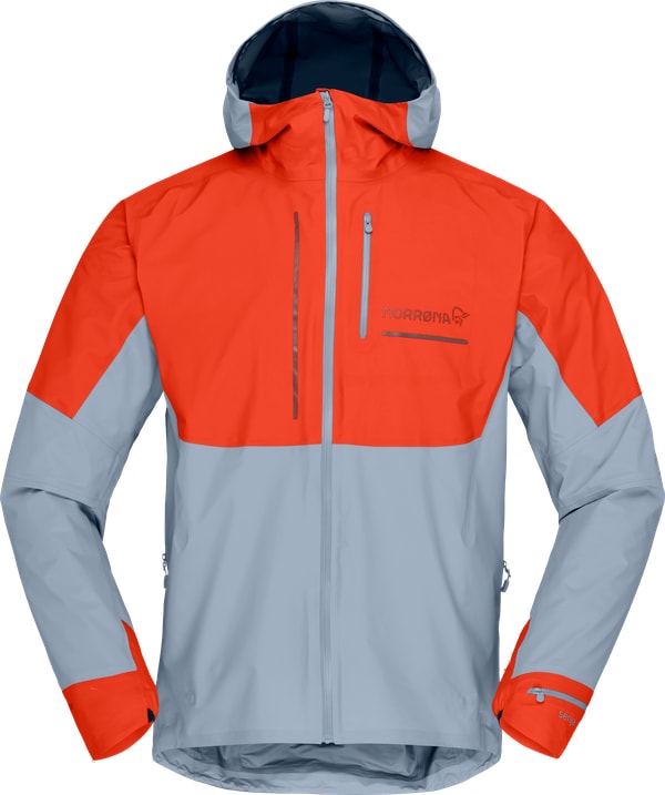 Norrøna Senja Gore-Tex Active Jacket (M) Arednalin/Blue Fog