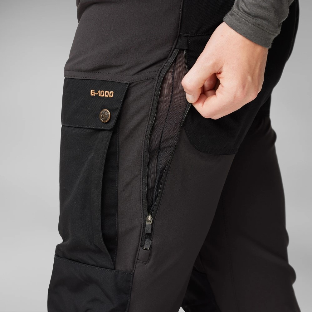 Fjällräven Keb Trousers Curved W Long Black