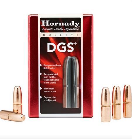 Hornady Dangerous Game Bullets 45 Cal .458 500 Gr Dgs