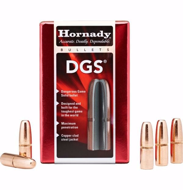 Hornady Dangerous Game Bullets 45 Cal .458 480 Gr Dgs (450 Ne)