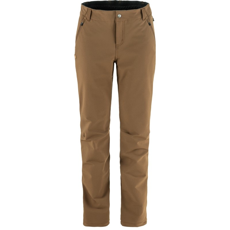 Fjällräven Abisko Winter Stretch Trousers W Reg Wood Brown