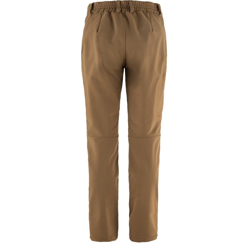 Fjällräven Abisko Winter Stretch Trousers W Reg Wood Brown