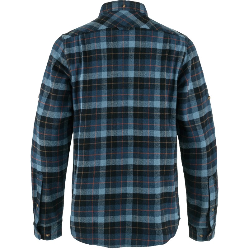 Fjällräven Singi Heavy Flannel Shirt M Dark Navy - Indigo Blue