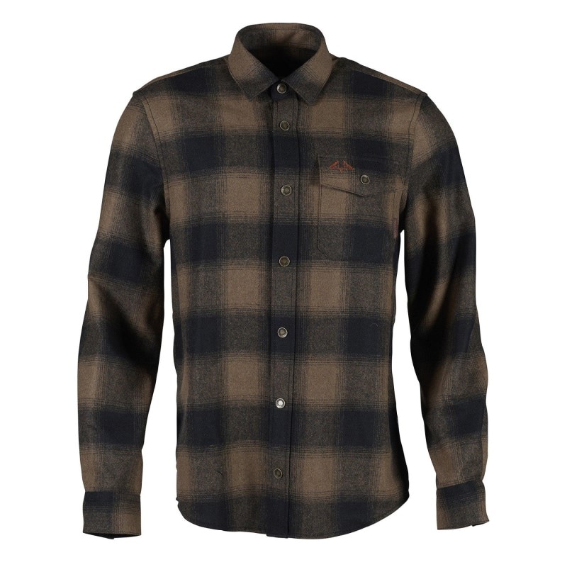 Swedteam Lynx Wool Shirt Dark Sand