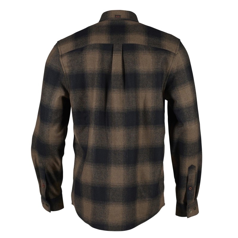 Swedteam Lynx Wool Shirt Dark Sand