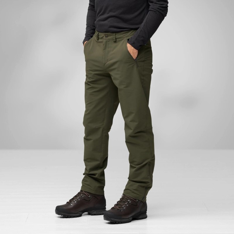 Fjällräven Abisko Winter Stretch Trousers M Regular Deep Forest