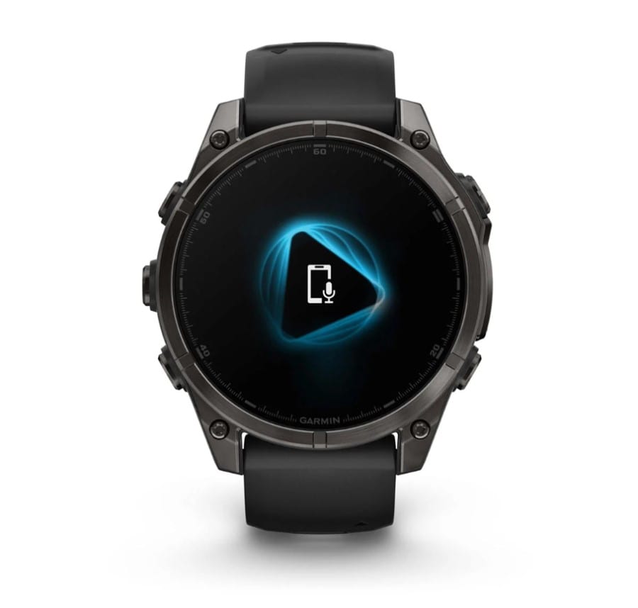 Garmin Fenix 8 47mm Amoled Sapphire Karbongrå