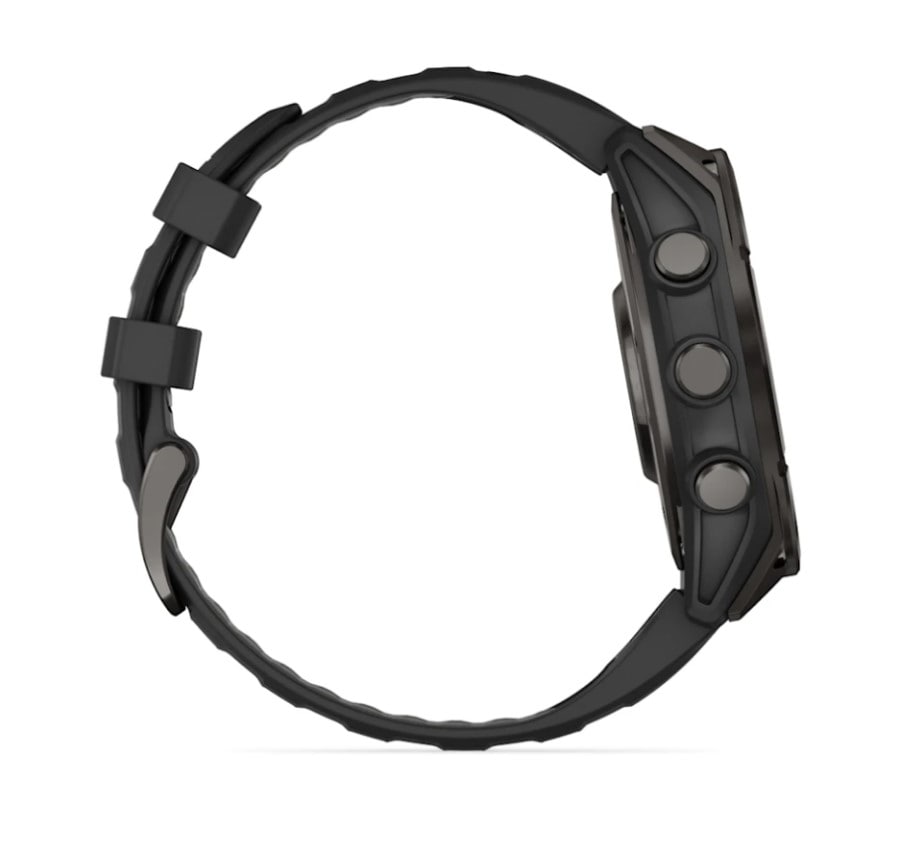 Garmin Fenix 8 47mm Amoled Sapphire Karbongrå