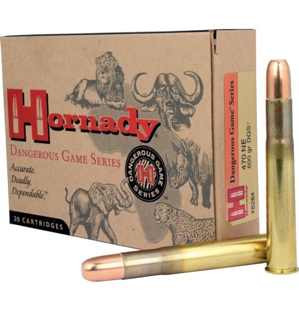 Hornady Dangerous Game 470 Nitro Ex 500 Gr Dgs