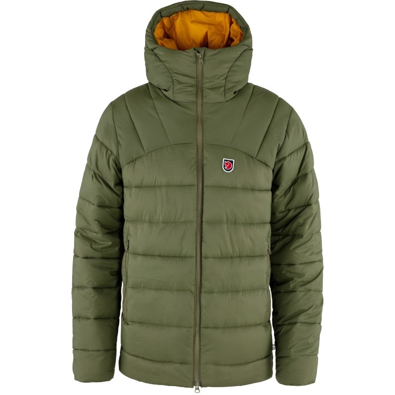 Fjällräven Expedition Mid Winter Jacket M Green-Mustard Yellow