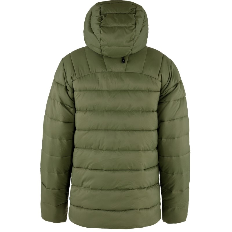 Fjällräven Expedition Mid Winter Jacket M Green-Mustard Yellow