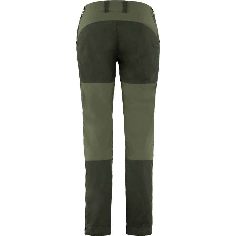 Fjällräven Keb Trousers Curved W Regular Deep Forest - Laurel Green