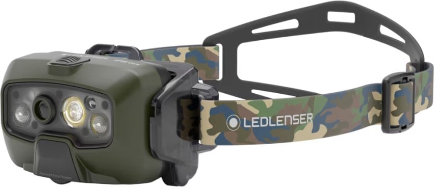 Led Lenser Hodelykt HF8R Core RGB Camo 1600lm