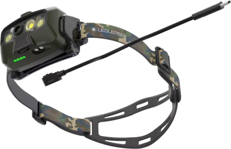 Led Lenser Hodelykt HF8R Core RGB Camo 1600lm