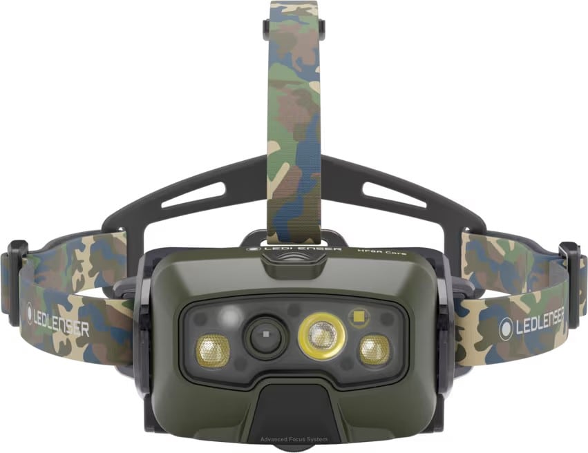 Led Lenser Hodelykt HF8R Core RGB Camo 1600lm