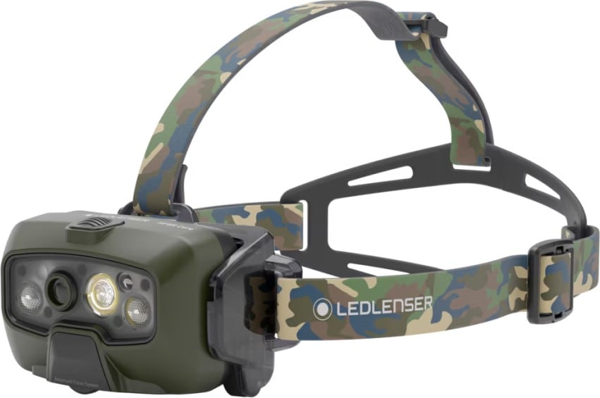 Led Lenser Hodelykt HF8R Core RGB Camo 1600lm