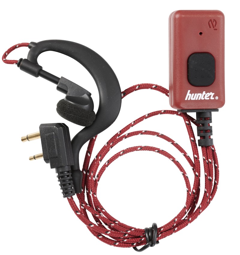 Hunter E-Light  140/155 MHz pakke ink skogsantenne og miniheadset