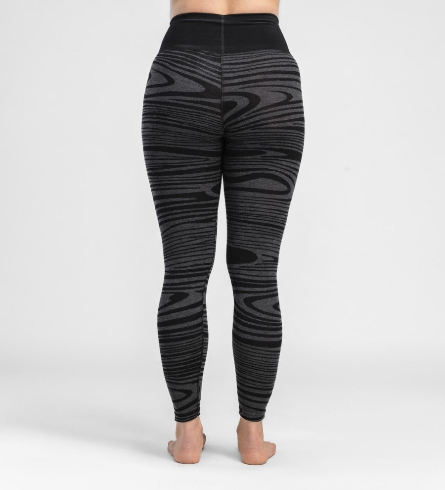 Aclima Warmwool Longs High Waist W Black Motion