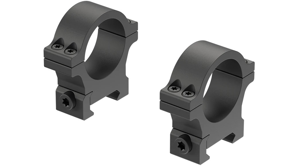 Leupold Open Range Cross-Slot Rings 30mm Medium Matte