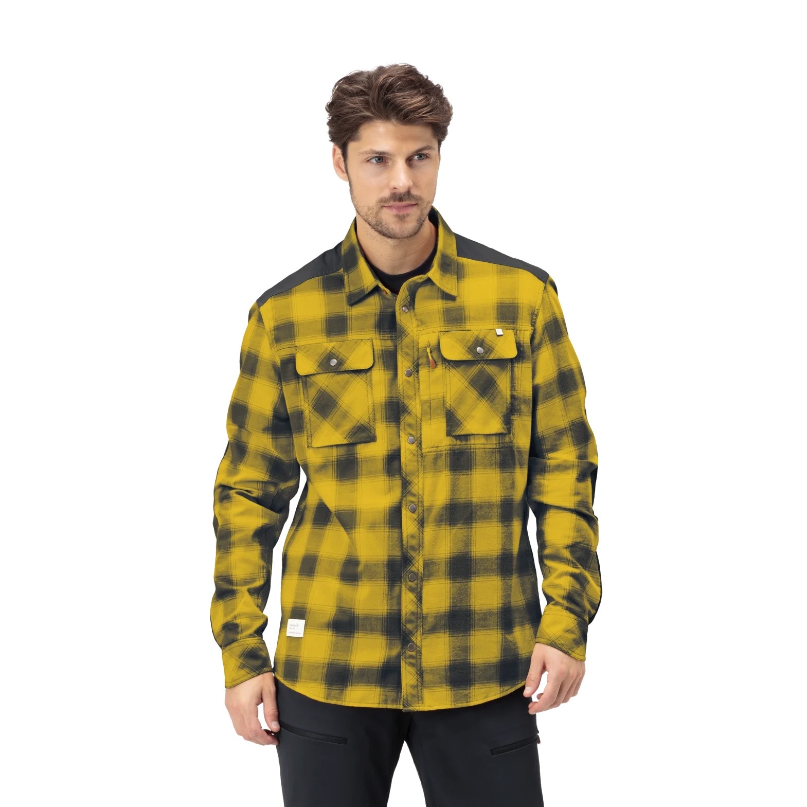 Norrøna svalbard flannel Shirt (M) Golden Palm Utgått