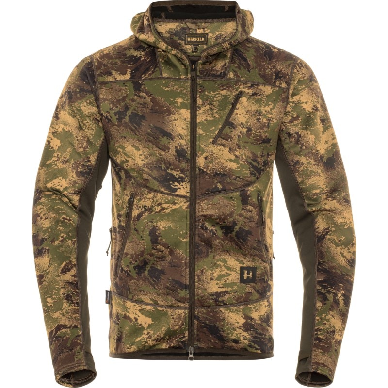 Härkila Deer Stalker Camo Fleece Hoodie AXIS MSP Forest Green