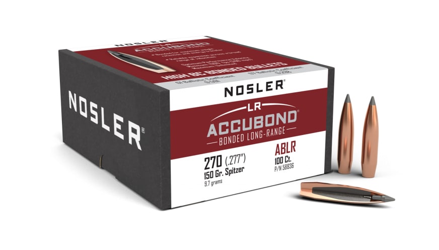 Nosler Accubond Long Range Kuler 270 150gr