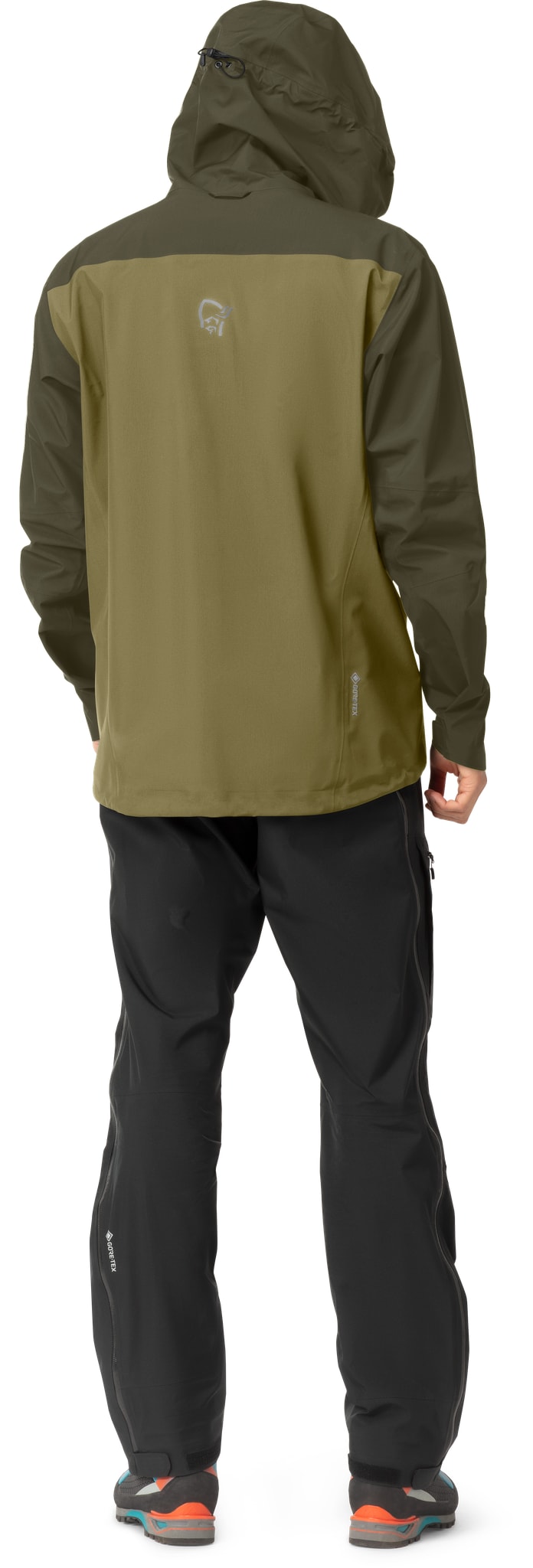 Norrøna falketind Gore-Tex Jacket (M) Olive Night/Olive Drab Utgått