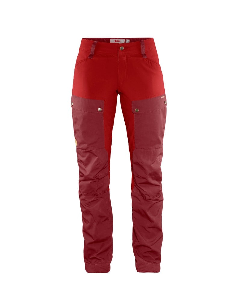 Fjällräven Keb Trousers W Regular Ox Red - Lava