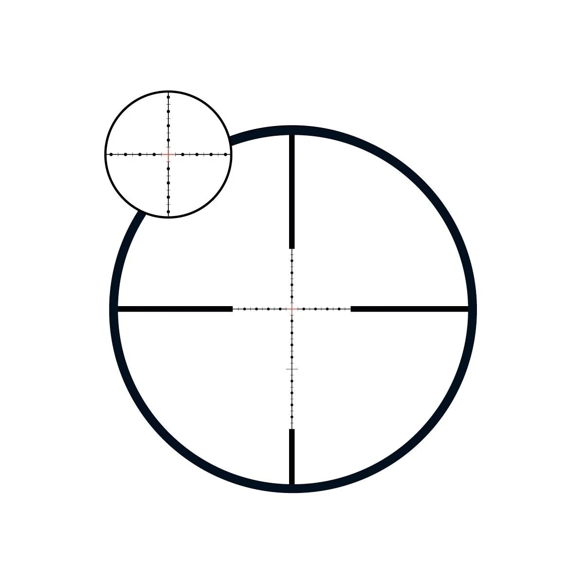 Meopta Optika 6 5-30x56 RD FFP - Mildot 3