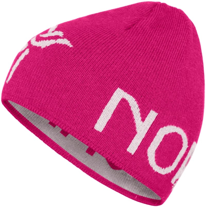 Norrøna /29 Heavy MerinoUll Logo Beanie Festival Fuchsia