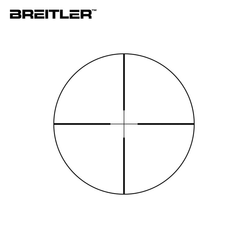 Breitler Sport 3-9x44 30mm Trådkors/duplex Riflekikkert